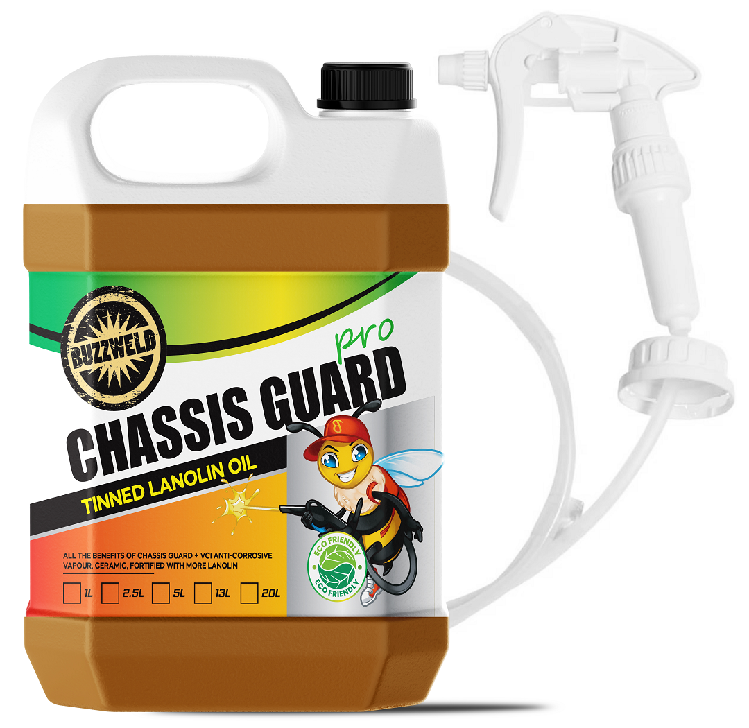 Chassis Guard PRO Lanolin Oil Underbody 2.5L Spraying Kit